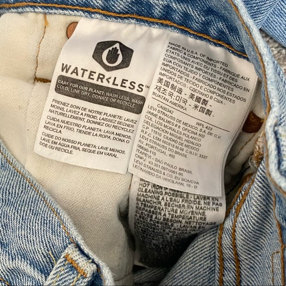 Levi’s button fly distressed jeans - Picture 5 of 7